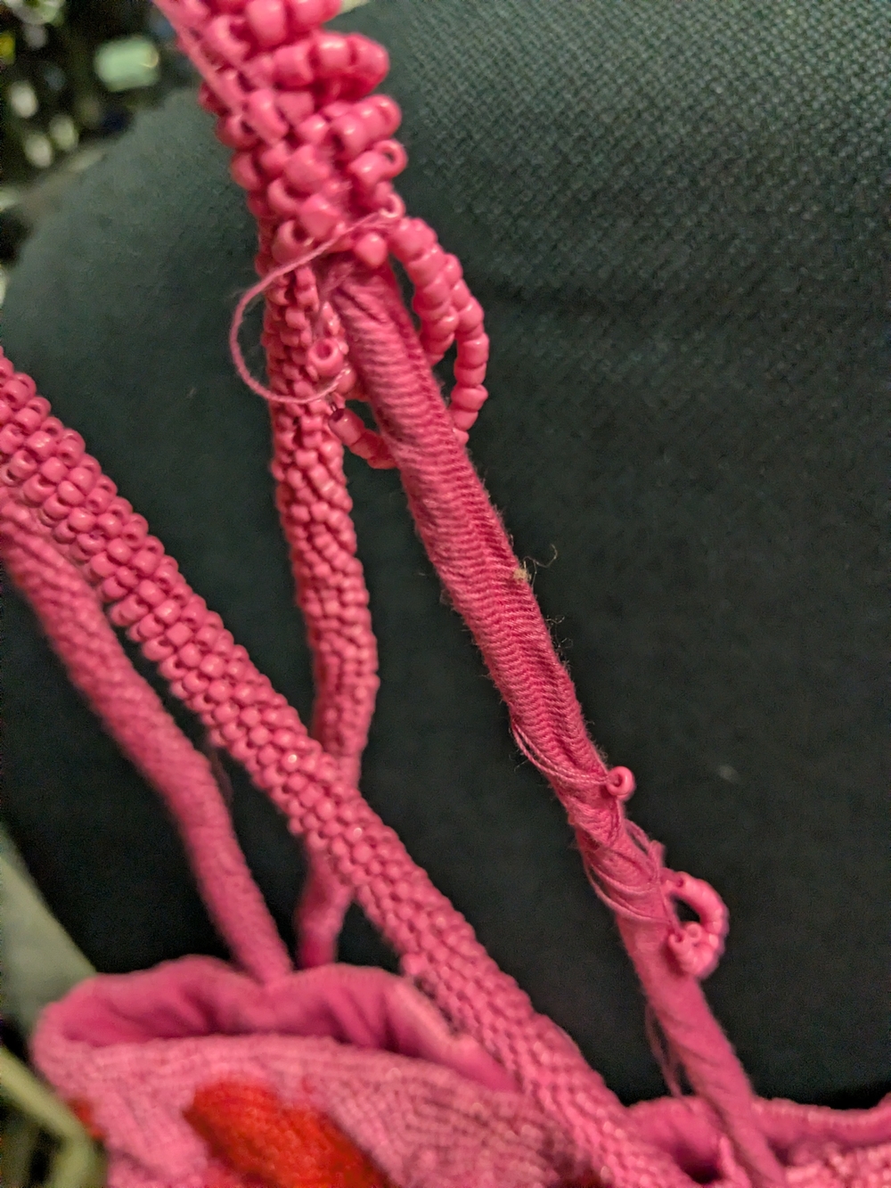 kate spade X Target Hot Pink Lined Handbag Interior - Picture 7 of 7